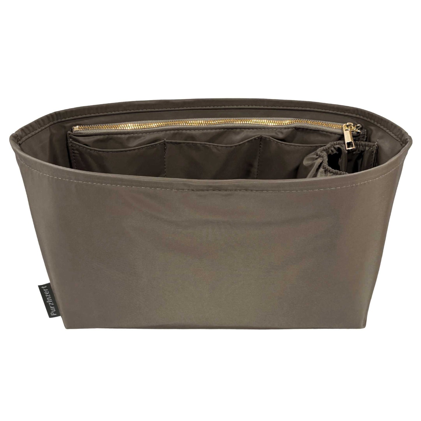 Bag Insert for (Mulberry, Micro Zipped Bayswater) Organizer of Nylon Fabric