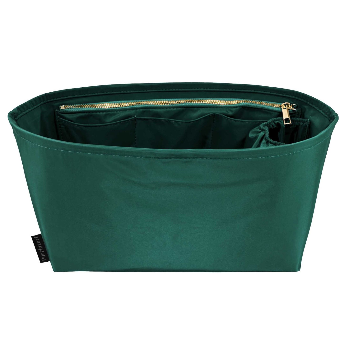 Bag Insert for (Mulberry, Micro Zipped Bayswater) Organizer of Nylon Fabric