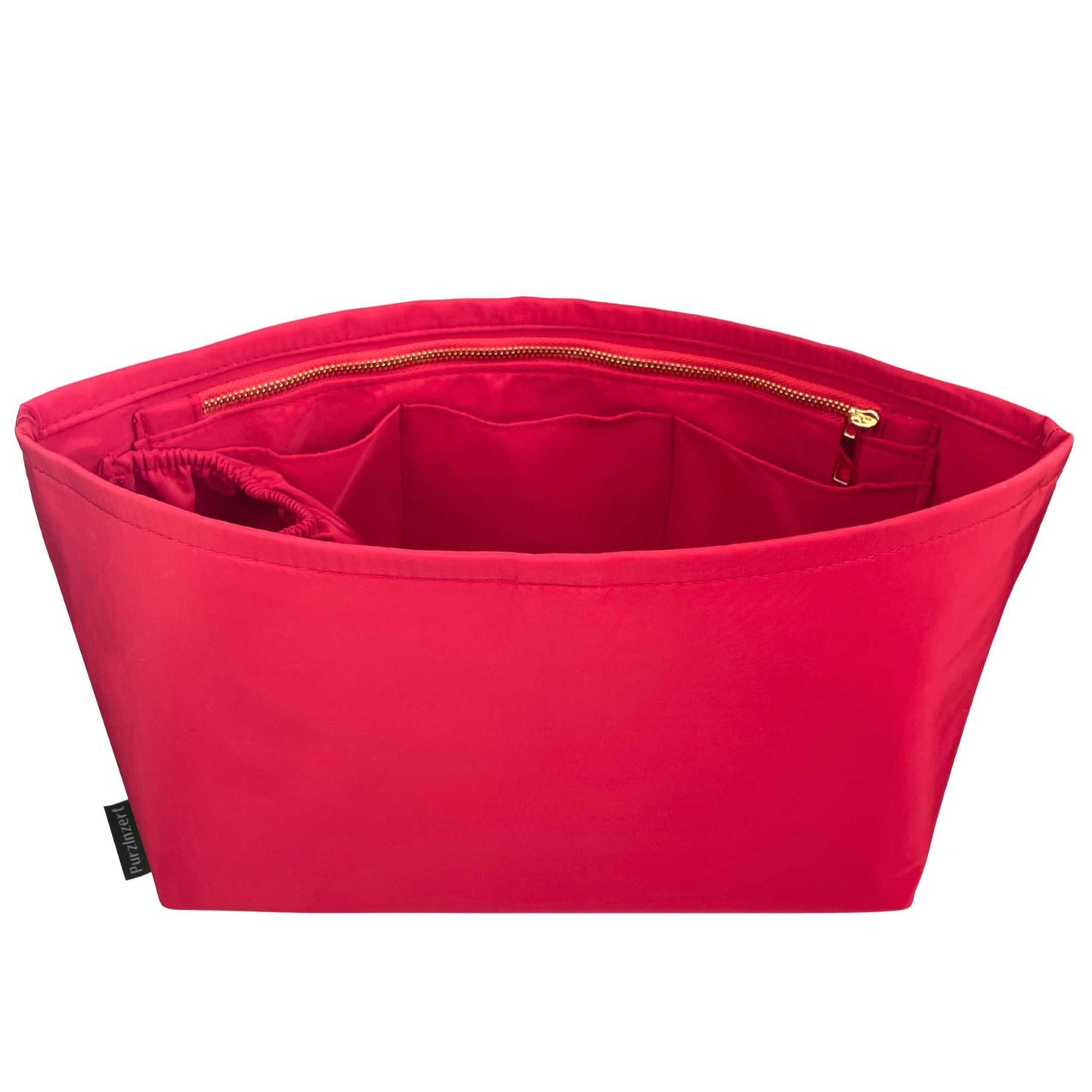 Bag Insert for (Bottega Veneta, Large Intrecciato Zipped Tote) Organizer of Nylon Fabric