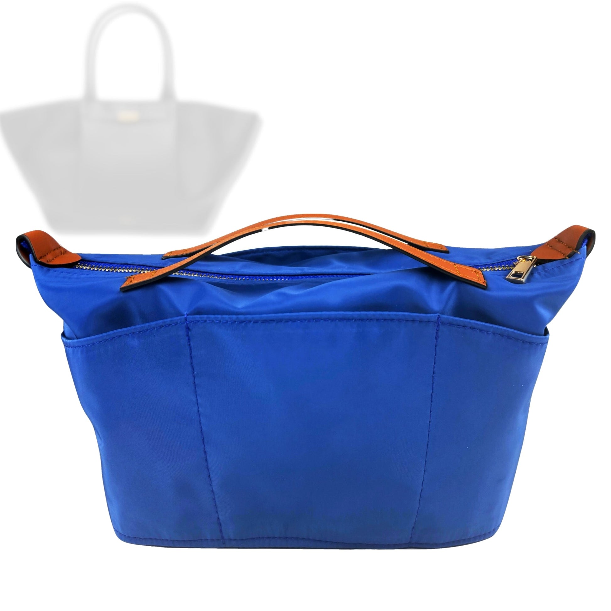 Bag Insert for (DeMellier, Midi New York) Organizer Tote Purse Organiser Liner Shaper [Premium Nylon Material]
