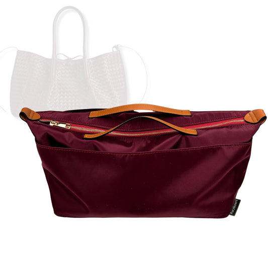 Bag Insert for (Bottega Veneta, Pinacoteca Medium) Organizer Tote Purse Organiser Liner Shaper [Premium Nylon Material]