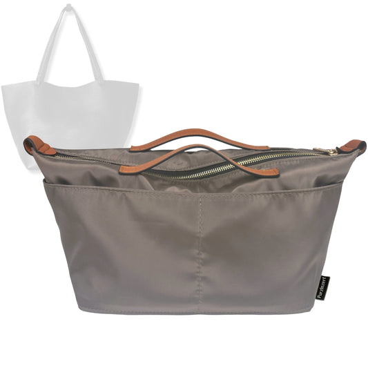 Bag Insert for (The Row, Park Tote Three Bag) Organizer Tote Purse Organiser Liner Shaper [Premium Nylon Material]