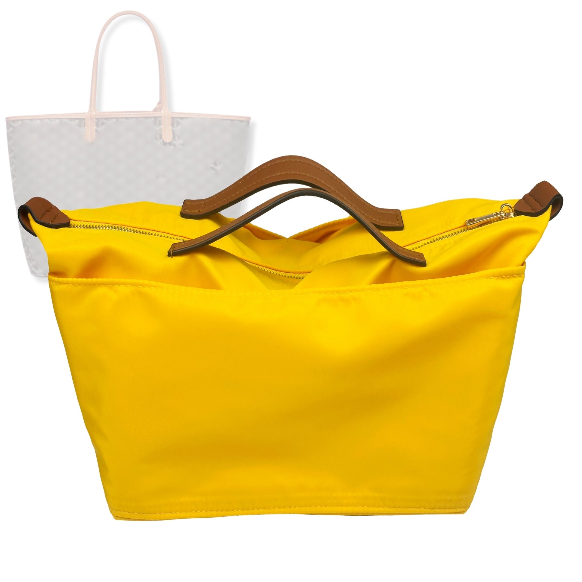 Bag Insert for (Goyard, St Saint Louis PM (Small)) Organizer Tote Purse Organiser Liner Shaper [Premium Nylon Material]