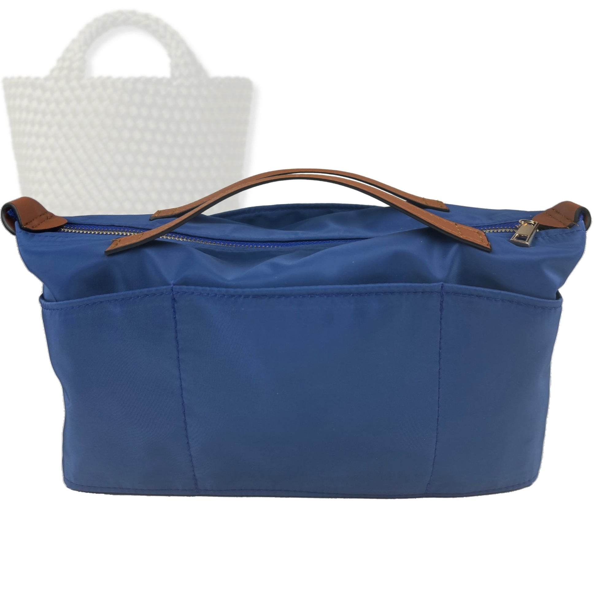 Bag Insert for (Naghedi, St Barths Large Tote) Organizer Tote Purse Organiser Liner Shaper [Premium Nylon Material]