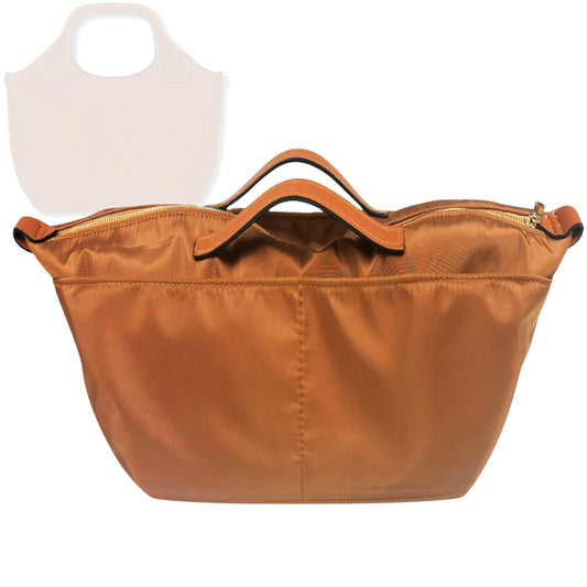 Bag Insert for (Peter Nitz, Small Libby Tote in Arosa Calf) Organizer Tote Purse Organiser Liner Shaper [Premium Nylon Material]