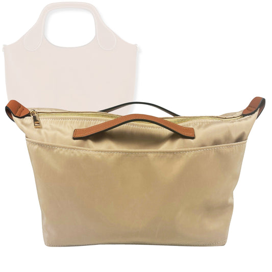 Bag Insert for (Peter Nitz, Large Libby Tote in Arosa Calf) Organizer Tote Purse Organiser Liner Shaper [Premium Nylon Material]