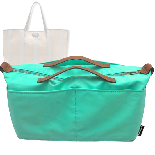 Bag Insert for (Burberry, Medium Highlands Tote) Organizer Tote Purse Organiser Liner Shaper [Premium Nylon Material]
