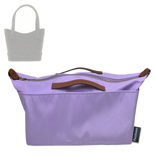 Bag Insert for (Crocs, Classic Small Tote) Organizer Tote Purse Organiser Liner Shaper [Premium Nylon Material]
