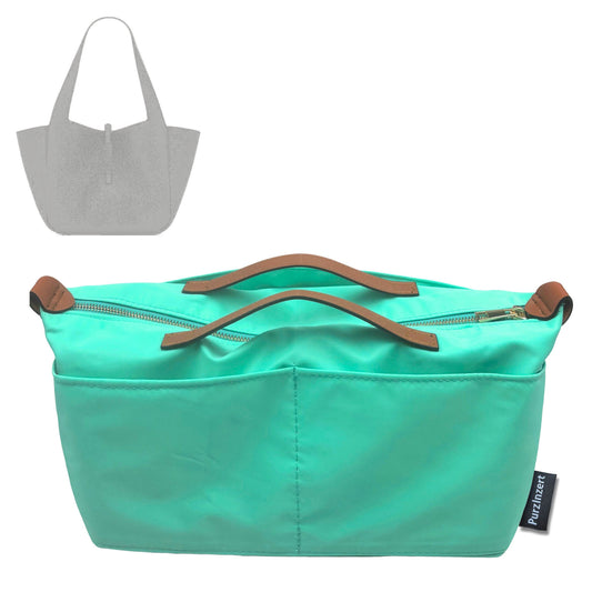 Bag Insert for (Saint Laurent (YSL), LE 5 A 7 Small Bea) Organizer Tote Purse Organiser Liner Shaper [Premium Nylon Material]