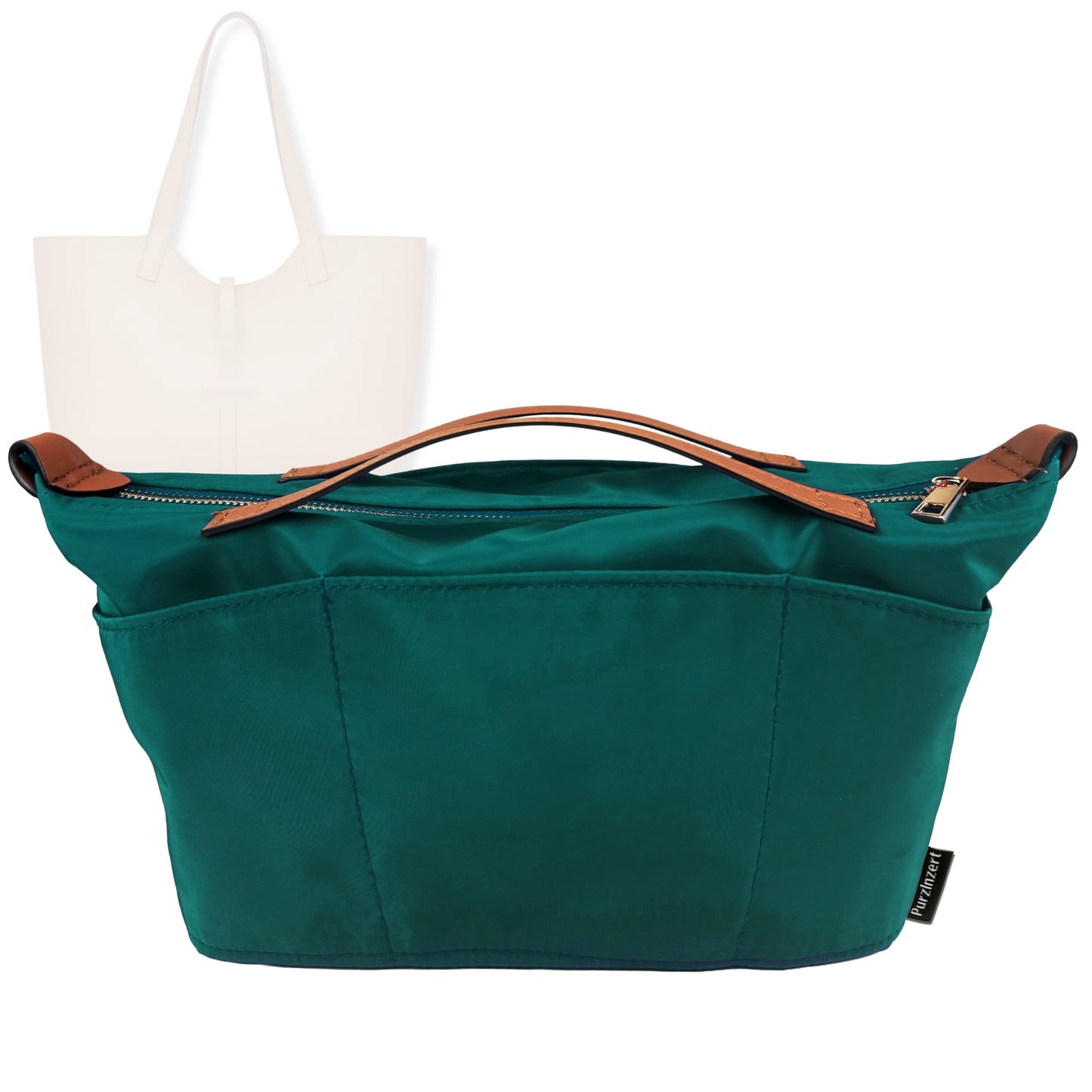 Bag Insert for (Strathberry, Kite Tote) Organizer Tote Purse Organiser Liner Shaper [Premium Nylon Material]