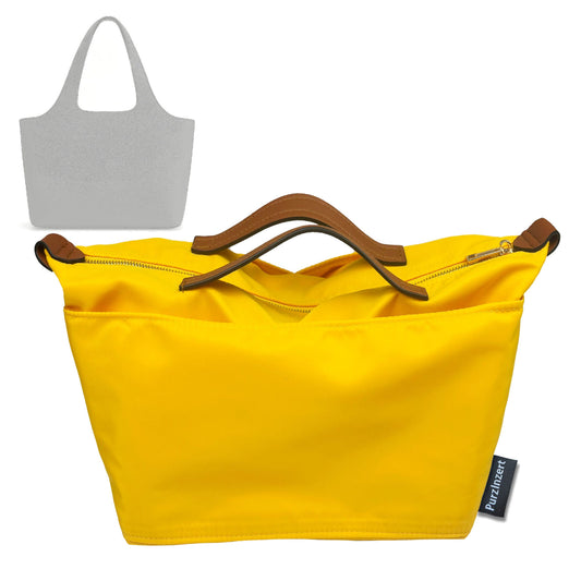 Bag Insert for (Cuyana, System Tote 13-inch) Organizer Tote Purse Organiser Liner Shaper [Premium Nylon Material]