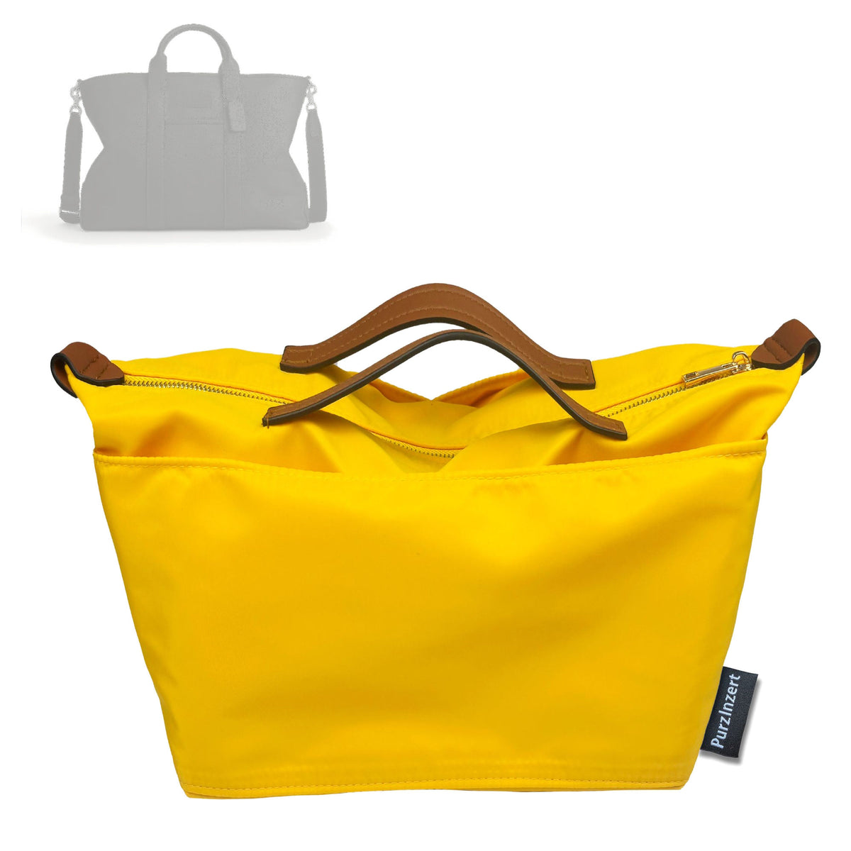 Bag Insert for (Coach, Grayson Tote Bag) Organizer Tote Purse Organiser Liner Shaper [Premium Nylon Material]