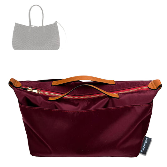 Bag Insert for (Bottega Veneta, Pinacoteca Large) Organizer Tote Purse Organiser Liner Shaper [Premium Nylon Material]