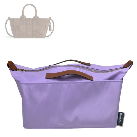 Bag Insert for (Coach, Alter Ego Small Tote Bag) Organizer Tote Purse Organiser Liner Shaper [Premium Nylon Material]