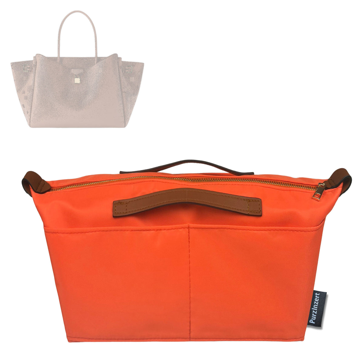 Bag Insert for (LV, Vendome MM M26501) Organizer Tote Purse Organiser Liner Shaper [Premium Nylon Material]