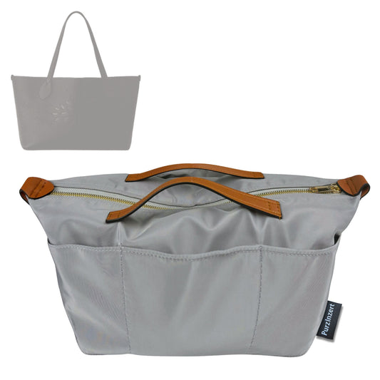 Bag Insert for (Mulberry, Tree Tote) Organizer Tote Purse Organiser Liner Shaper [Premium Nylon Material]