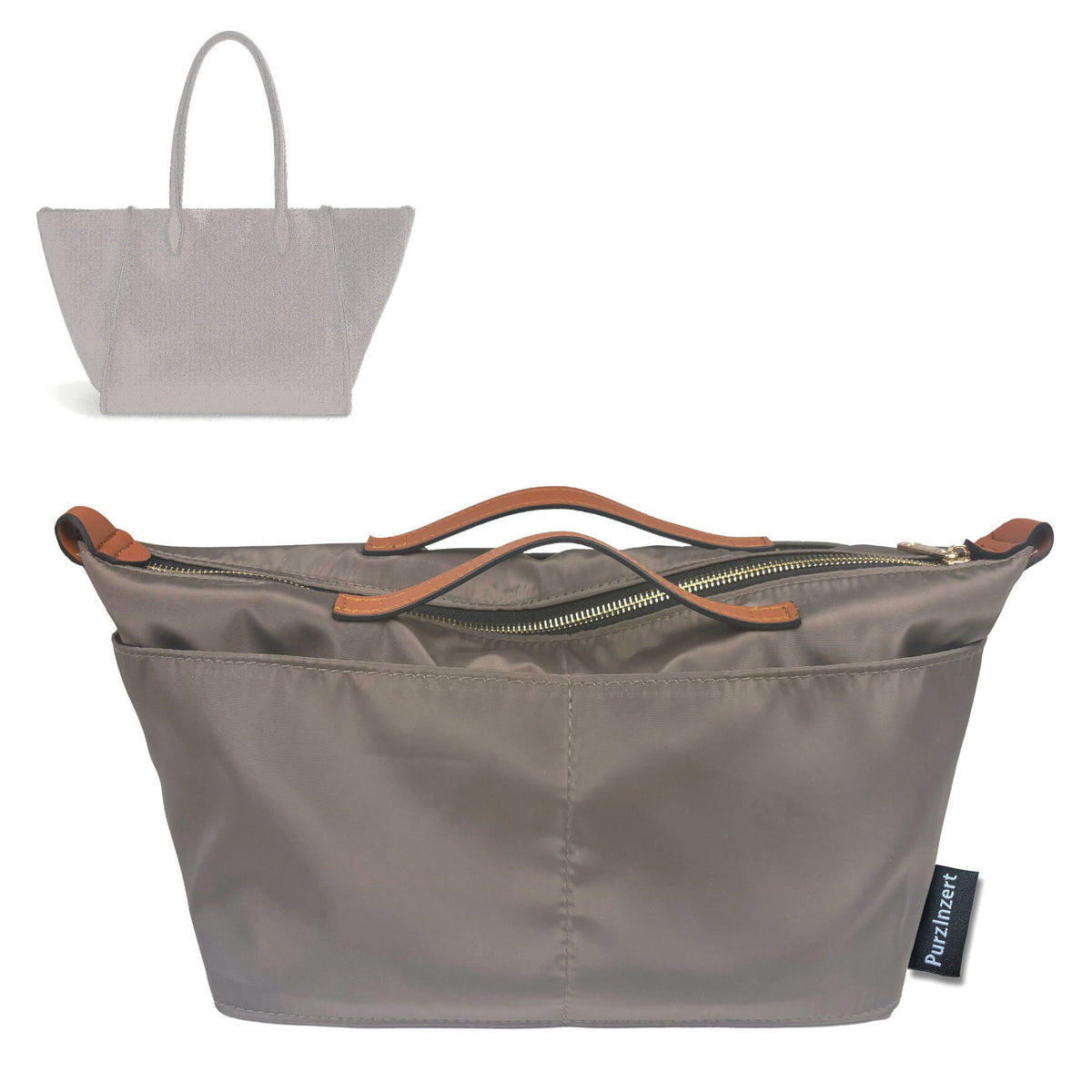 Bag Insert for (Madewell, The Lexington Tote) Organizer Tote Purse Organiser Liner Shaper [Premium Nylon Material]