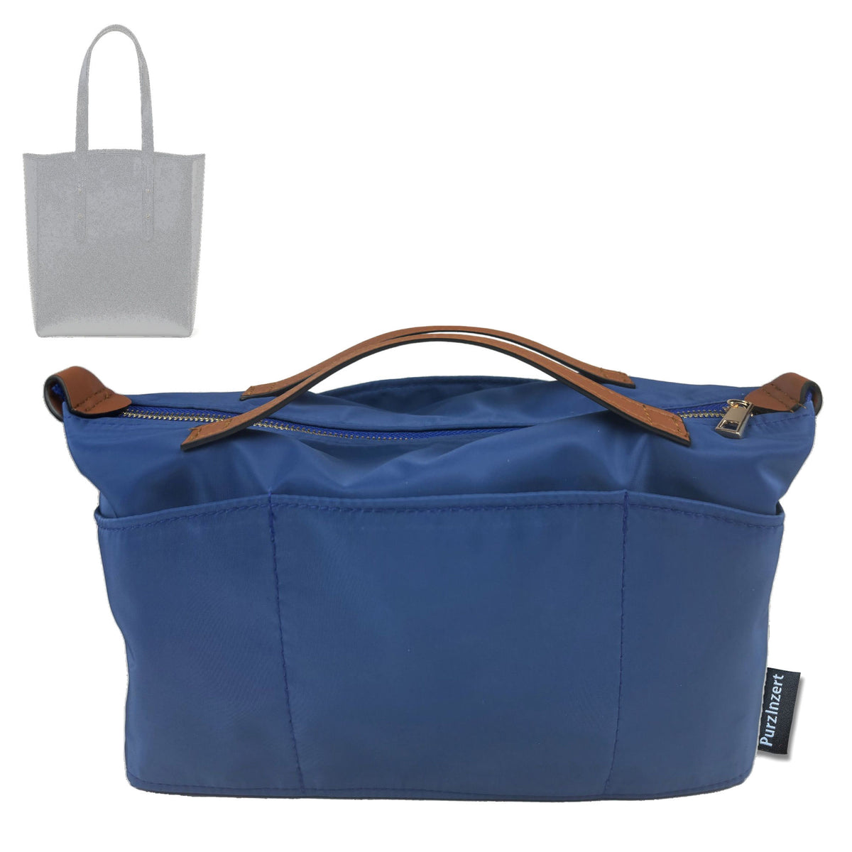Bag Insert for (Aspinal of London, Essential Tote) Organizer Tote Purse Organiser Liner Shaper [Premium Nylon Material]