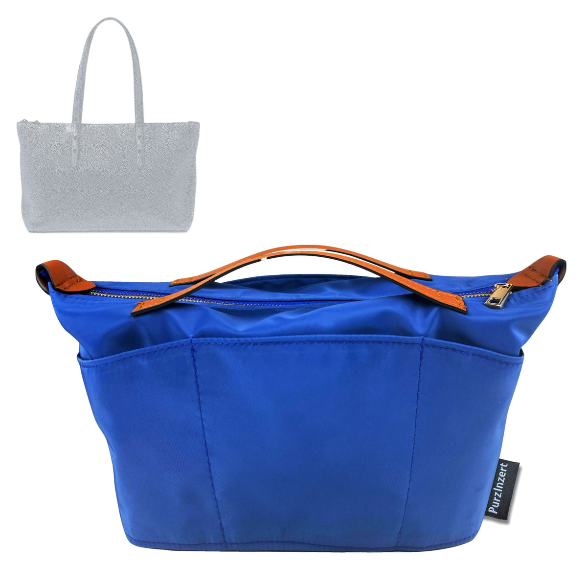 Bag Insert for (Aspinal of London, Zipped Regent Tote) Organizer Tote Purse Organiser Liner Shaper [Premium Nylon Material]