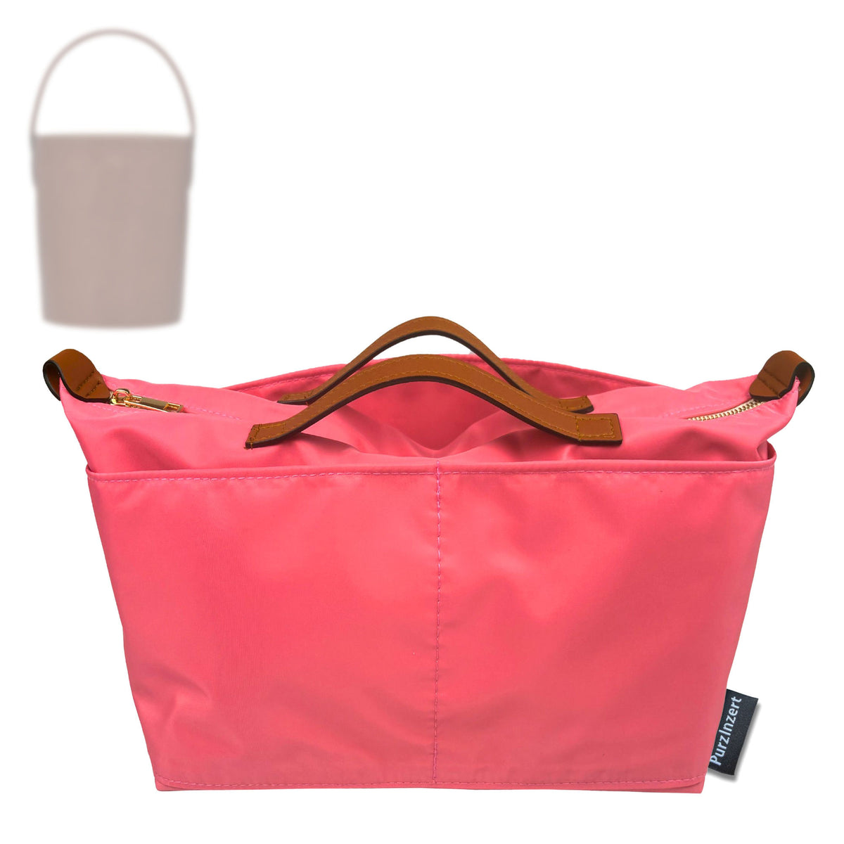 Bag Insert for (Longchamp, Epure S Bucket Bag) Organizer Tote Purse Organiser Liner Shaper [Premium Nylon Material]