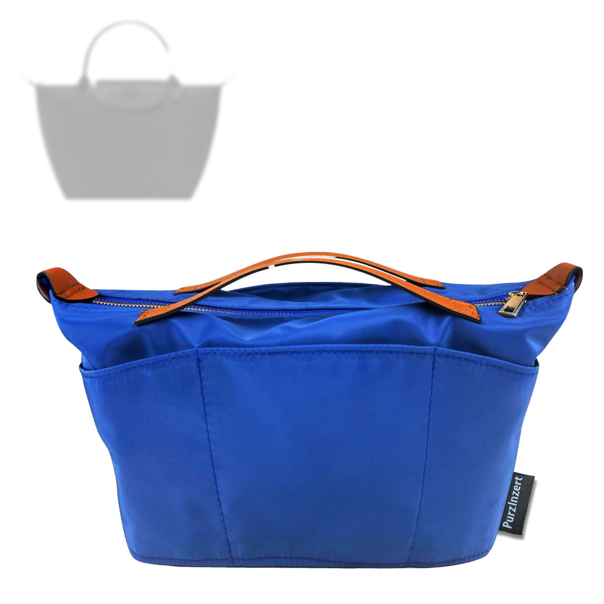 Bag Insert for (Longchamp, Le Pliage One S Handbag) Organizer Tote Purse Organiser Liner Shaper [Premium Nylon Material]