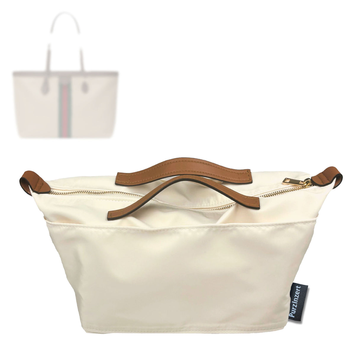 Bag Insert for (Gucci, Ophidia Large Tote Bag 631685) Organizer Tote Purse Organiser Liner Shaper [Premium Nylon Material]