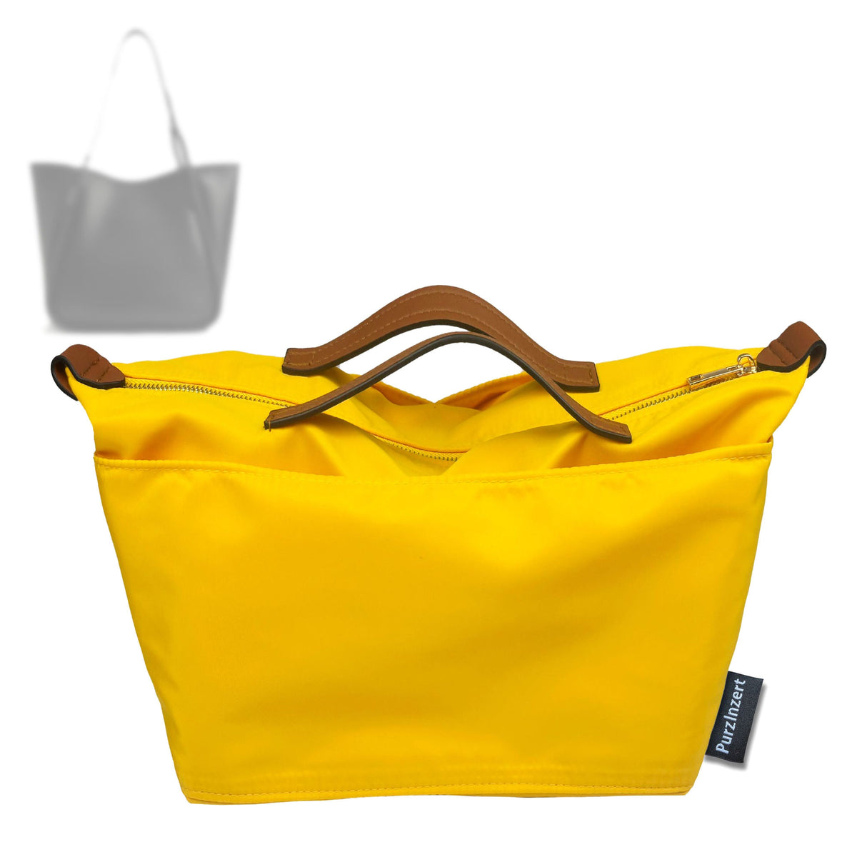 Bag Insert for (Charles & Keith, Lyla Tubular Slouchy Tote Bag) Organizer Tote Purse Organiser Liner Shaper [Premium Nylon Material]