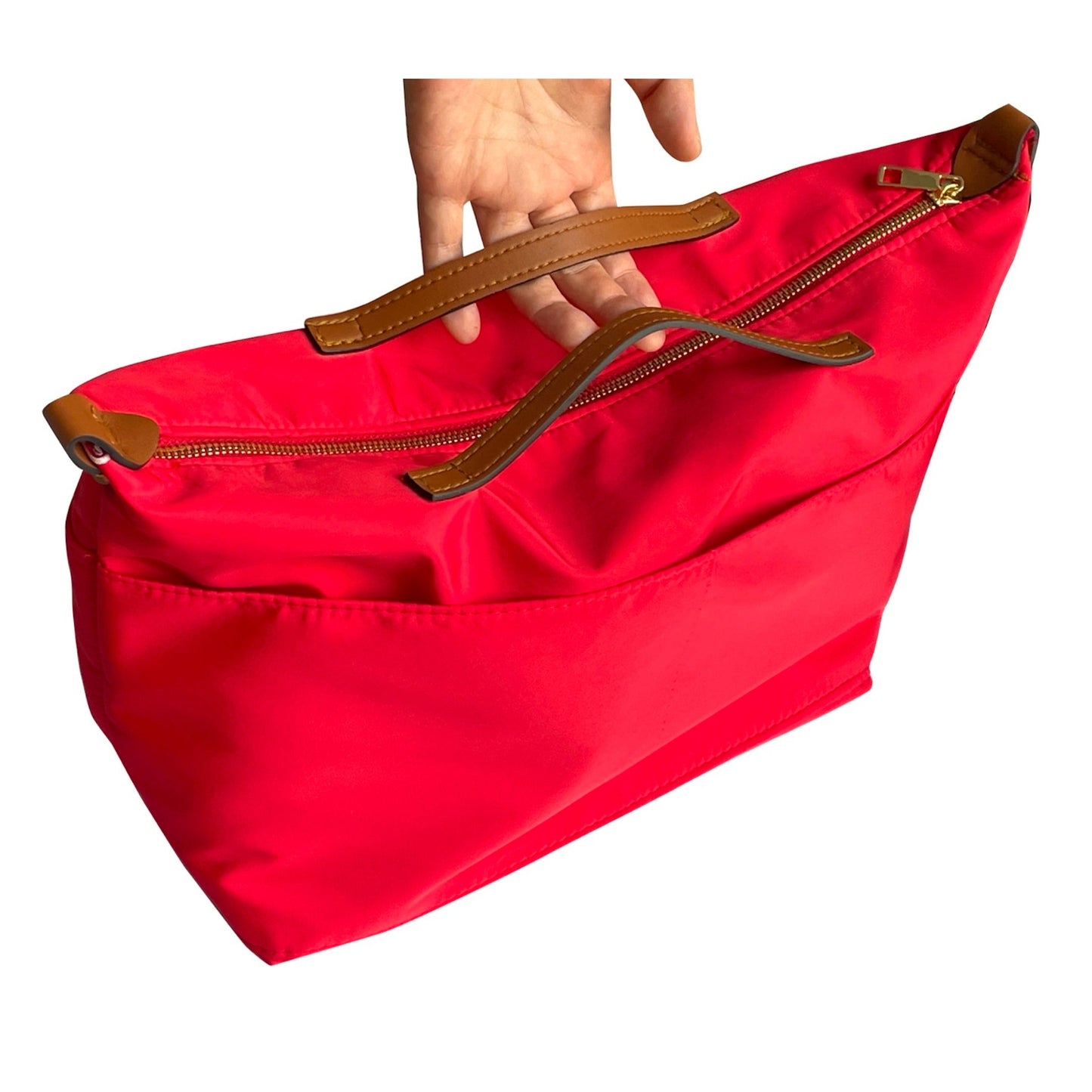 [Rothys The Lightweight Tote] Organisateur de sac (nylon, poignée zippée)