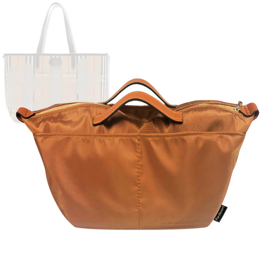 Bag Insert for (Burberry, Medium Giant Reversible) Organizer Tote Purse Organiser Liner Shaper [Premium Nylon Material]