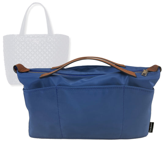 Bag Insert for (MZ Wallace, Medium Metro Tote) Organizer Tote Purse Organiser Liner Shaper [Premium Nylon Material]