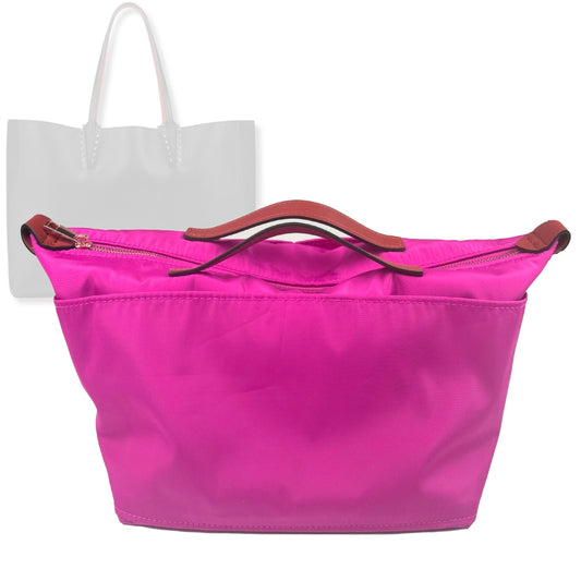 Bag Insert for (Christian Louboutin, Cabata Tote Large) Organizer Tote Purse Organiser Liner Shaper [Premium Nylon Material]