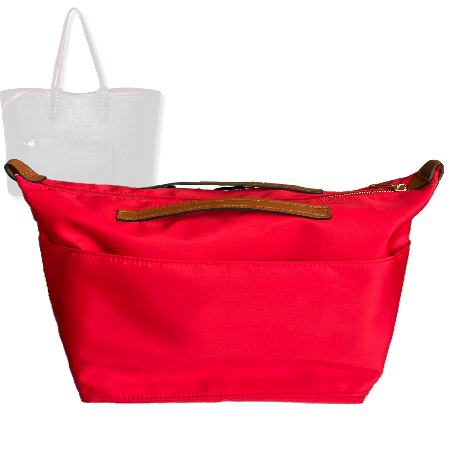 Bag Insert for (Christian Louboutin, Cabata East West) Organizer Tote Purse Organiser Liner Shaper [Premium Nylon Material]