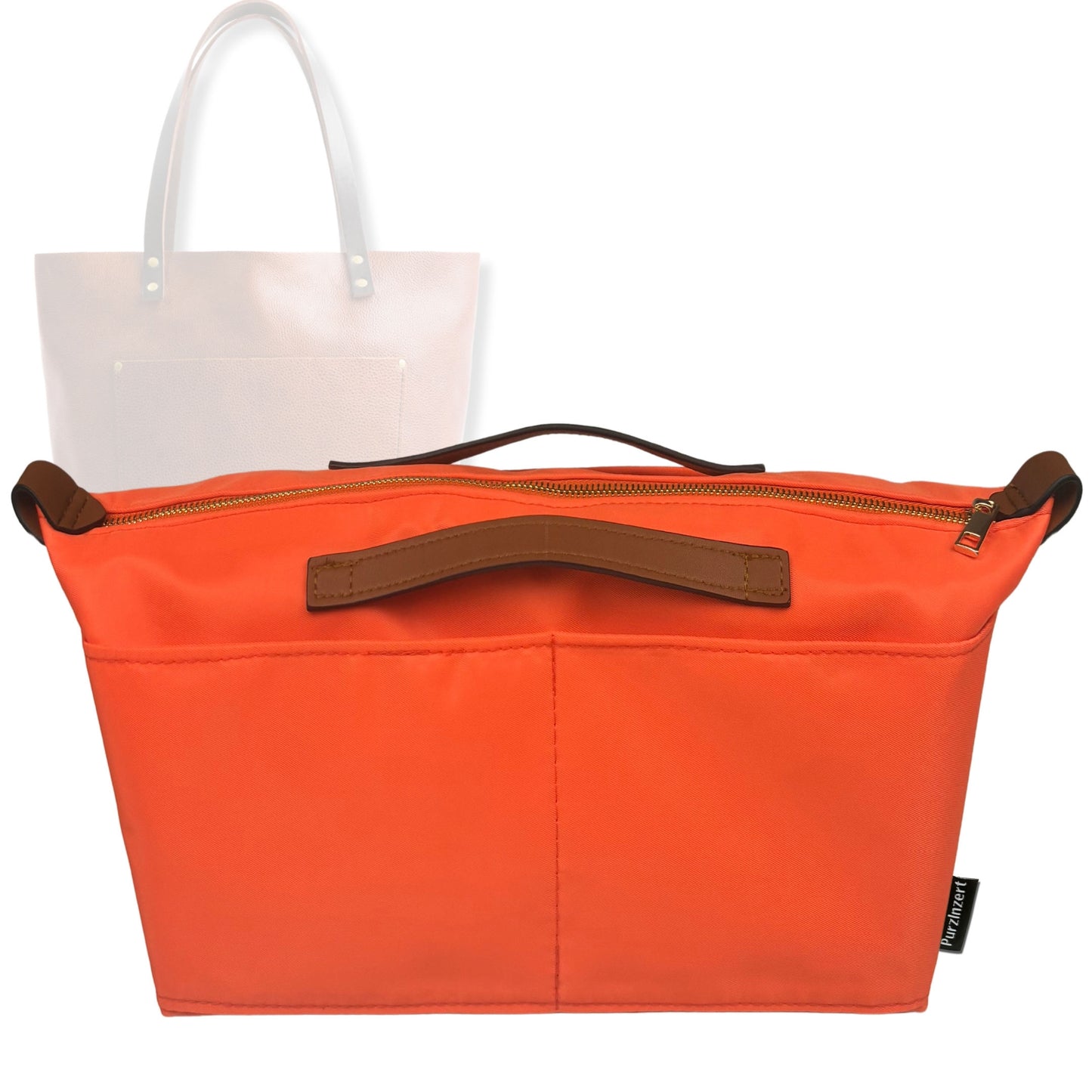 Bag Insert for (Portland Leather Goods, Classic Tote Large) Organizer Tote Purse Organiser Liner Shaper [Premium Nylon Material]