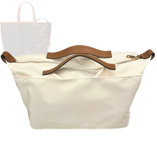 Bag Insert for (Goyard, Anjou PM (Small)) Organizer Tote Purse Organiser Liner Shaper [Premium Nylon Material]
