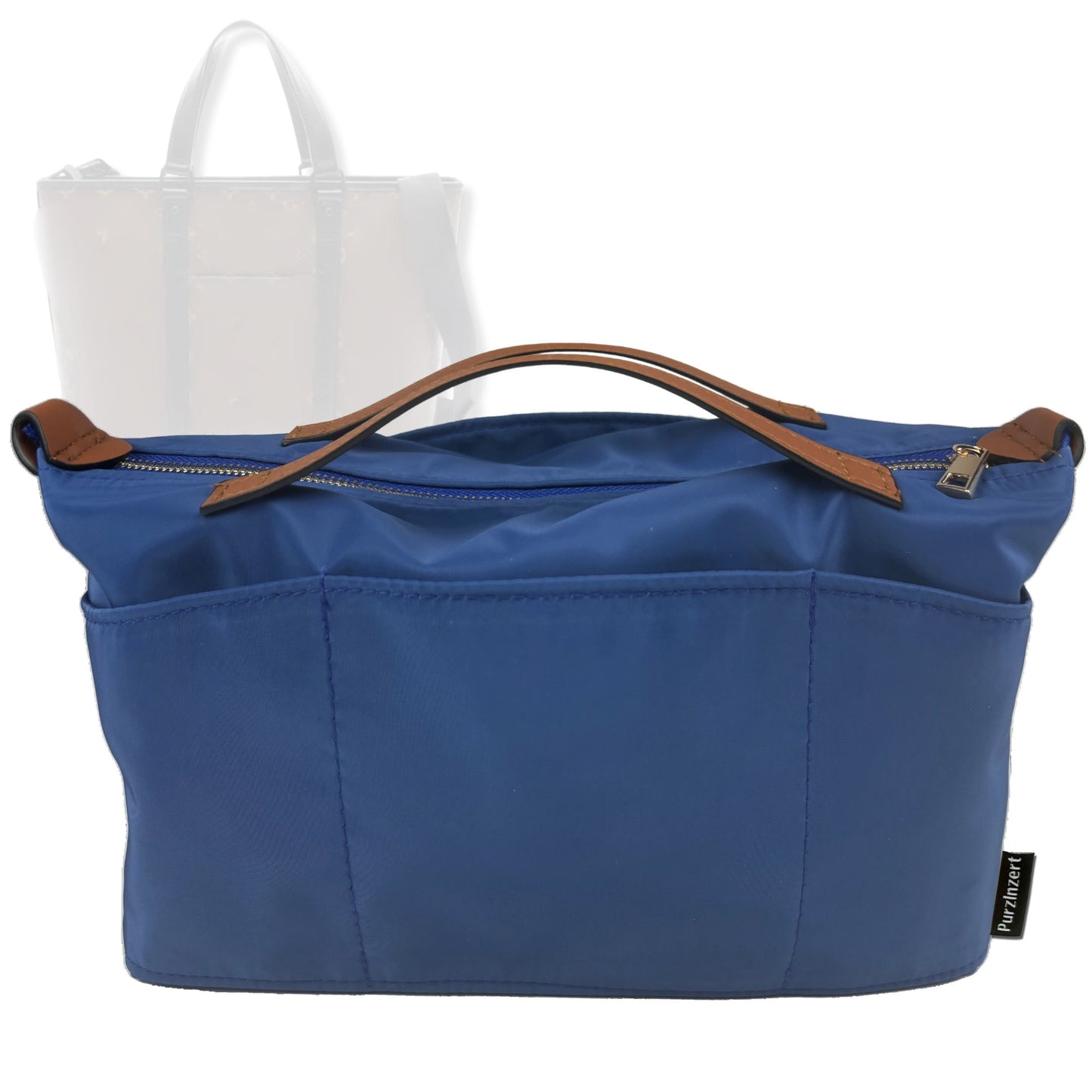 Bag Insert for (LV, Week-End Tote PM (Small)) Organizer Tote Purse Organiser Liner Shaper [Premium Nylon Material]