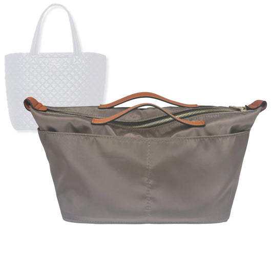 Bag Insert for (MZ Wallace, Small Metro Tote) Organizer Tote Purse Organiser Liner Shaper [Premium Nylon Material]