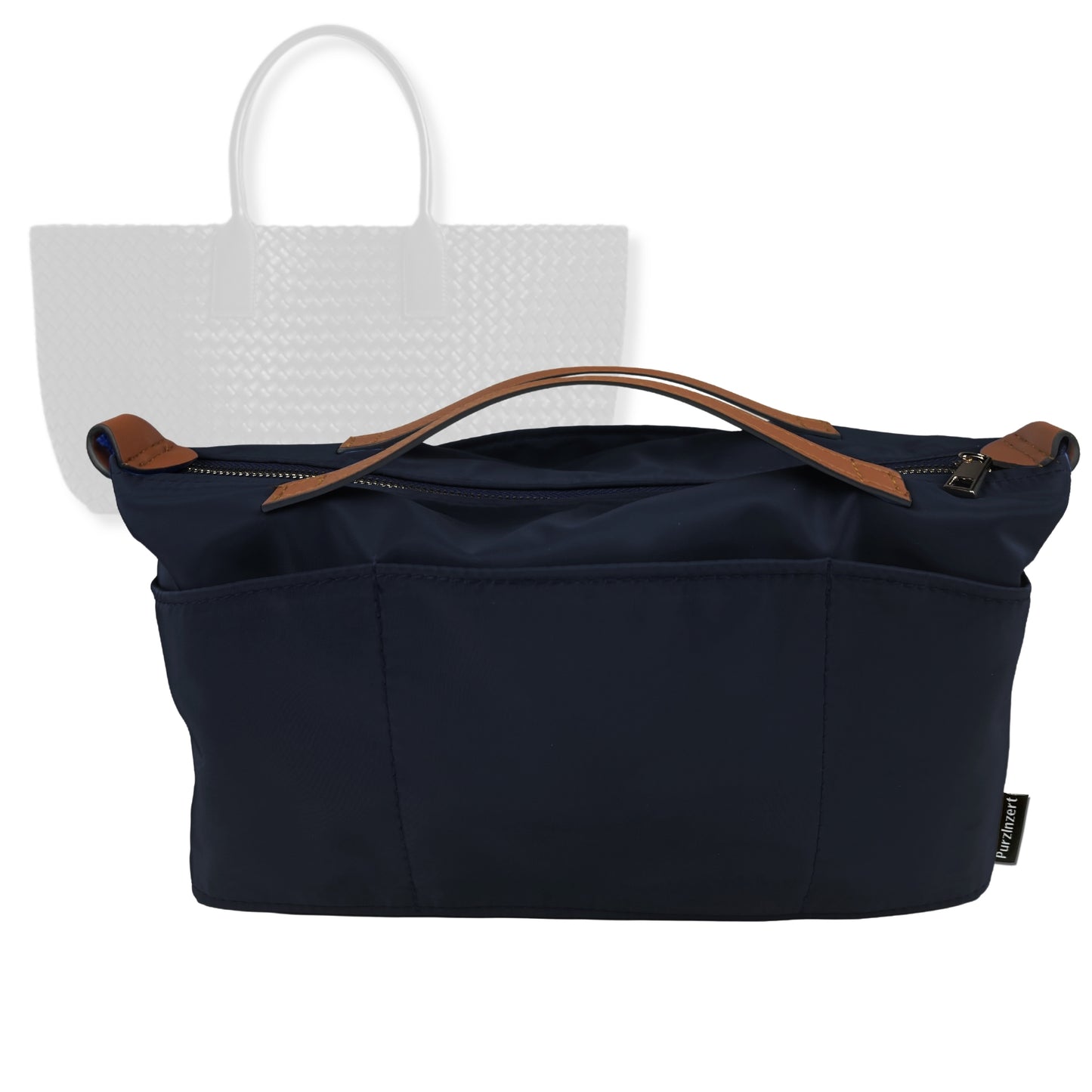 Bag Insert for (Bottega Veneta, Large Cabat) Organizer Tote Purse Organiser Liner Shaper [Premium Nylon Material]
