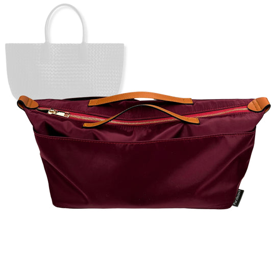 Bag Insert for (Bottega Veneta, Small Cabat) Organizer Tote Purse Organiser Liner Shaper [Premium Nylon Material]