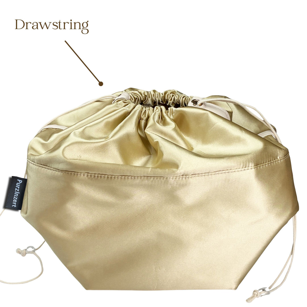 Bag Insert for (Polene, Cyme Tote) Organizer of Silk Fabric