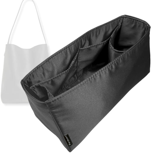 Bag Insert for (Mansur Gavriel, Maxi Everyday Cabas) Organizer Tote Purse Organiser Liner Shaper [Premium Silk Material]