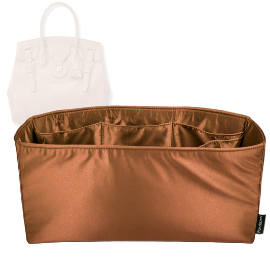 Bag Insert for (Ralph Lauren, Soft Ricky 27) Organizer Tote Purse Organiser Liner Shaper [Premium Silk Material]