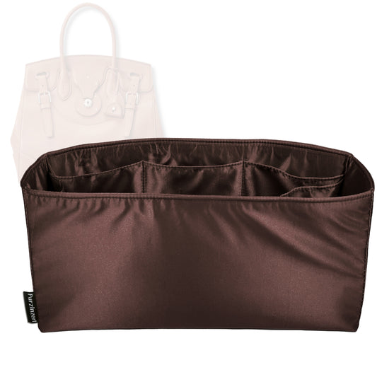 Bag Insert for (Ralph Lauren, Soft Ricky 33) Organizer Tote Purse Organiser Liner Shaper [Premium Silk Material]