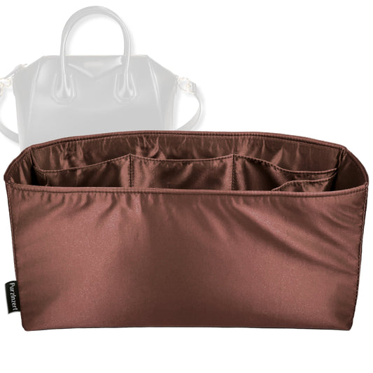 Bag Insert for (Givenchy, Medium Antigona) Organizer Tote Purse Organiser Liner Shaper [Premium Silk Material]