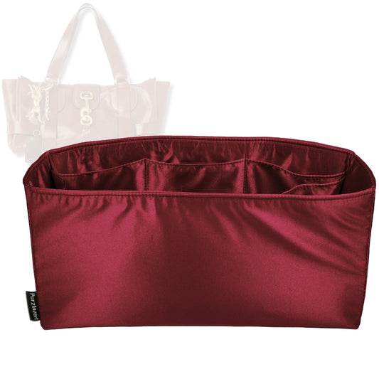 Bag Insert for (Chloe, Kerala 25) Organizer Tote Purse Organiser Liner Shaper [Premium Silk Material]