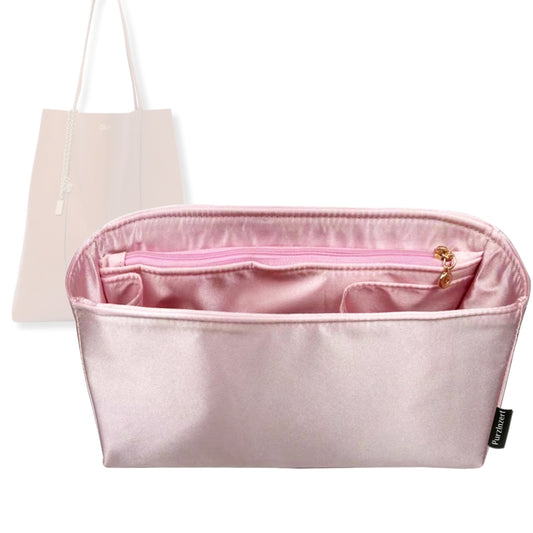 Bag Insert for (Chloe, Large Spin Tote 35cm) Organizer Tote Purse Organiser Liner Shaper [Premium Silk Material]