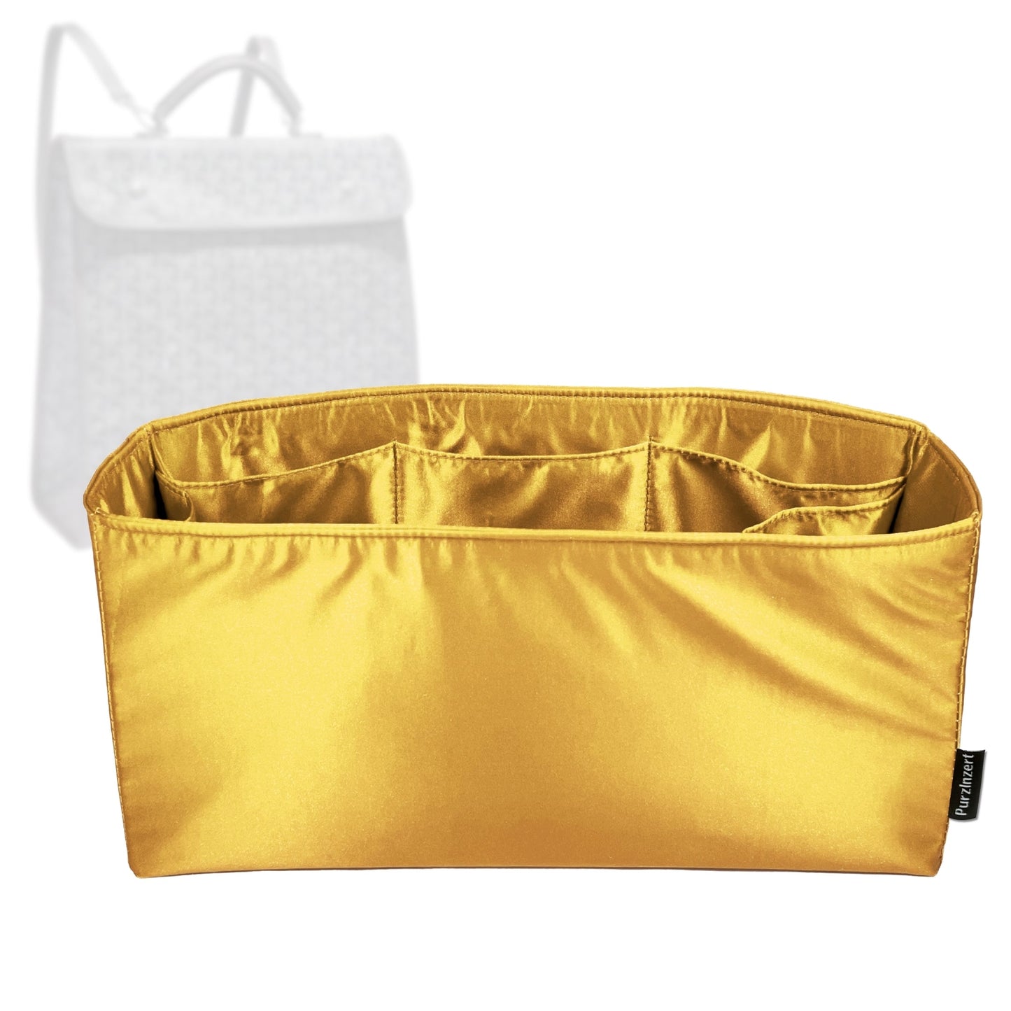 Bag Insert for (Goyard, Saint Leger Backpack) Organizer Tote Purse Organiser Liner Shaper [Premium Silk Material]