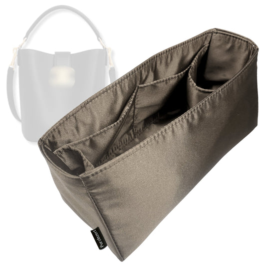 Bag Insert for (Celine, Medium Louise Bag) Organizer Tote Purse Organiser Liner Shaper [Premium Silk Material]