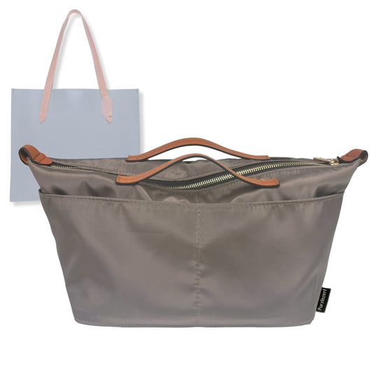 Bag Insert for (Coach, Relay Tote 42cm) Organizer Tote Purse Organiser Liner Shaper [Premium Silk Material]