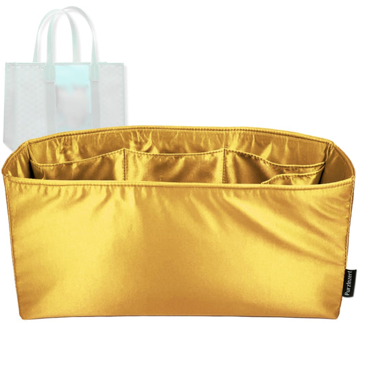 Bag Insert for (Goyard, Villette Tote PM) Organizer Tote Purse Organiser Liner Shaper [Premium Silk Material]