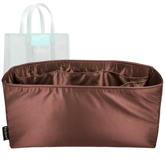 Bag Insert for (Goyard, Villette Tote MM) Organizer Tote Purse Organiser Liner Shaper [Premium Silk Material]